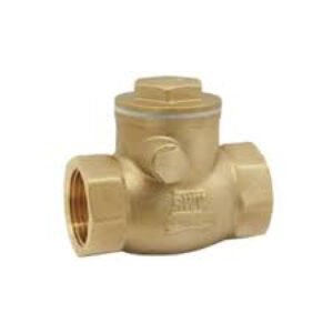 1-1/4 in. FIP x 1-1/4 in. FIP Lead Free Brass Swing Check Valve