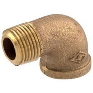1 1/4       BRASS ST 90 (MF) LEAD FREE