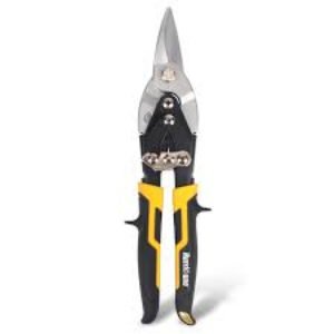 HURRICANE 10 Inch Aviation Tin Snips, Cr-Mo Aviation Snips for Cutting Metal Sheet, Heavy Duty