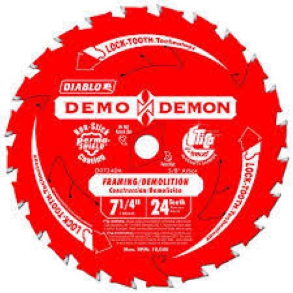 7-1/4" 24T BULK DEMO DEMON