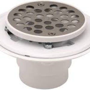 PVC SHWR DRAIN BOLT DOWN 2X3