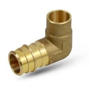 1/2" PEX x FTG 90 ELBOW CSA LEAD FREE
