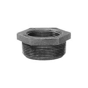 2 X 1 BLACK HEXI BUSHING