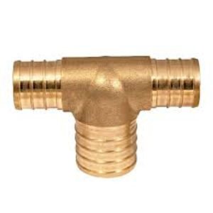1" x 3/4" x 1/2" PEX TEE CSA LEAD FREE