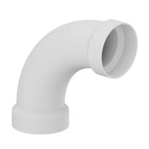 Long Sweep 1/4 Bend, Street (H x S) 3"