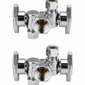 ANGLE STOP DOBLE 1/2X3/8X3/8-COMP