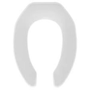 HYDRAPRO HPWCSNLOF White Plastic Toilet Seat 492271