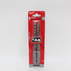 Milwaukee SDS PLUS M2 2-Cutter 3/16 in. x 6 in. Drill Bit-5 Pack