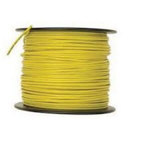 Kris Tech #12 AWG Solid Copper Clad Steel DSA PE-30 Wire Yellow 500ft KrisTech