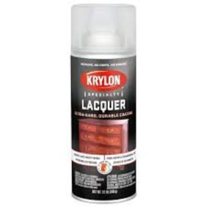 12 oz Krylon K07032777 Clear Specialty Lacquer Spray Finish. Gloss