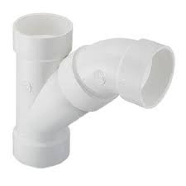 Combination Wye and 1/8 Bend (Two Piece) (All HUB) 4"