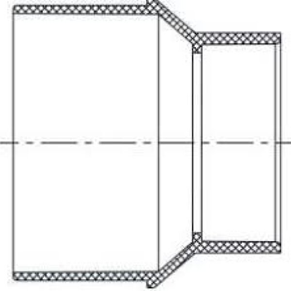 ADAPTER BUSHING (SEWER SPGxDWV HUB) 6X4