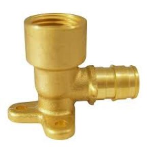 PEX-A Brass Drop Ear Elbow  3/4" x 3/4" FNPT