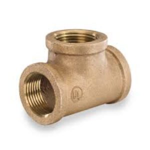 1/4              BRASS TEE   LEAD FREE