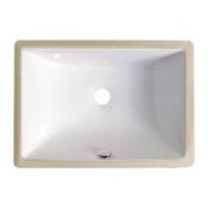 Kpax 00925A VANITY SINK SQ 21X14 WHIT