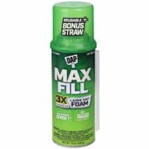 Dap Max Fill Triple Expansion Foam Sealant, 12-oz.