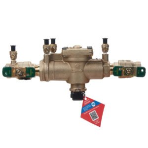 Watts: 1" LF009M2QT Lead Free Reduced Pressure Zone Assembly, LF009M2QT, lf009m2-qt