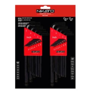 SETS OF 22 HEX KEYS 1/16" - 3/8"  -  1.5MM - 10MM