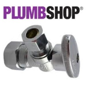 ANGLE STOP CPVC  PLUMB SHOP COMPRESSION 1/4 TURN CPVC