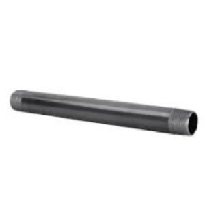 1 1/2 X 7 BLACK NIPPLE