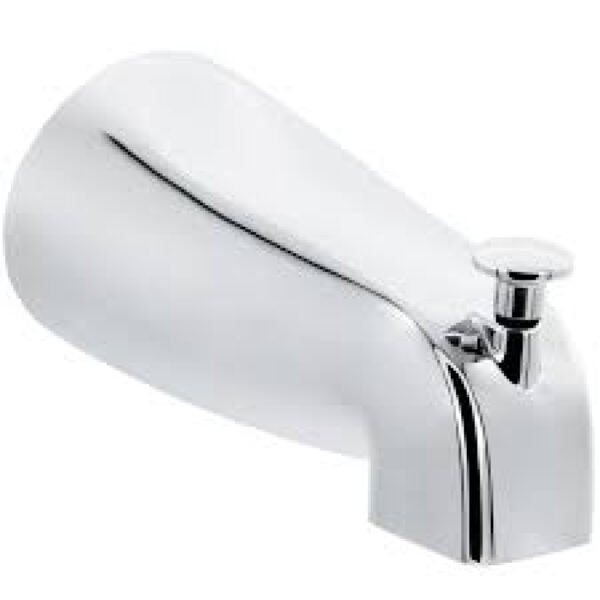 TUB SPOUT,DIVERTER,SLIDE CONNE Chrome Tub Diverter Spout