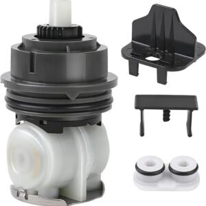 Delta Shower Cartridge Compatible for Delta Monitor 17 Series (2006-Present) Dual Function Bath Tub and Shower Faucet Parts Delta Shower Faucet Cartridge with Seat and Spring Adapter