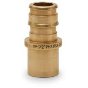 3/4'' Male Brass F1960 Sweat Adapter