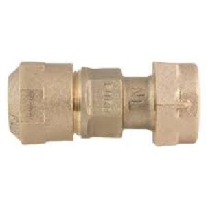 FORD C34-44-G-NL 1" COUPLING METER SWIVEL NUT X 1" CTS GRIP JOINT