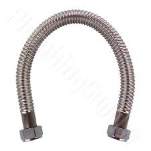 3/4'' ID 3/4 F X F 24'' STAINLESS STEEL FLEXIBLE WATER CONNECTOR