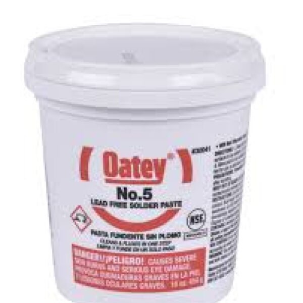 Oatey No. 5 16 oz. Lead-Free Solder Flux Paste