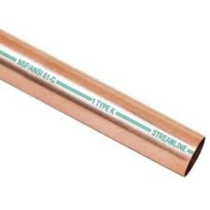 3/4X20 ft. Type L Hard Copper Tube
