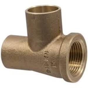 1x3/4x1 CFC TEE CAST LEAD FREE