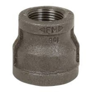 3/4 X 3/8 BLACK COUPLING