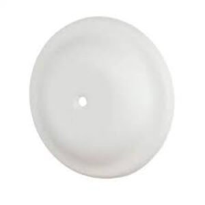 4-1/2 WHITE PLASTIC BELL WHITH