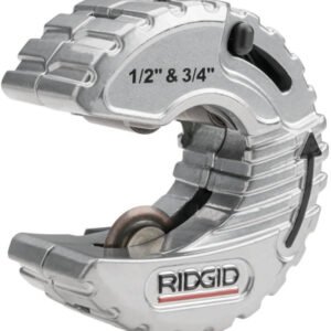 RIDGID 1/2 in. to 3/4 in. C34 "C" Style Close Quarters Quick Change Copper Pipe & Tubing Cutter w/ Spring Loaded Cutting Wheel
