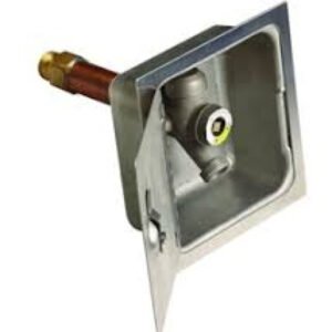 Jay R Smith 5509QT-SAP-NB 1/4 Turn Warm Climate Encased / Concealed Wall Hydrant