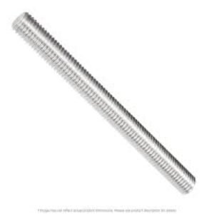 3/8 X 6 THREADED ROD 18-8 STAINLESS STEEL