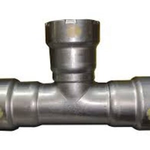 1 1/2x3/4  PRFxPRFxFIPS TEE CARBON GAS