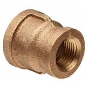 2 1/2 X 2     BRASS COUPLING  LEAD FREE