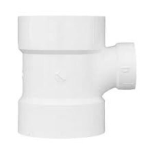 REDUCING SANITARY TEE (ALL HUB) 6X6X4