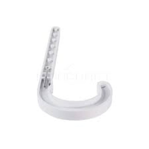 1" PLASTIC J CLIP WITH NAIL