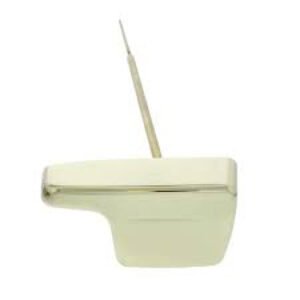 SIDE MOUNT TANK LEVER W/ BRASS 9" ARM CP