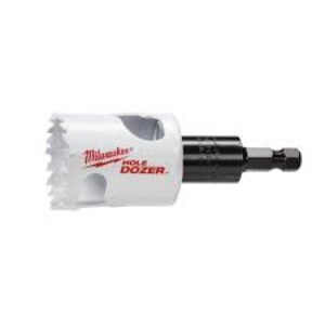 Milwaukee 1-1/2 in. Hole Dozer Bi-Metal Hole Saw with 3/8 in. Arbor & Pilot Bit