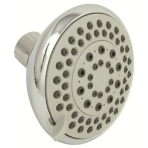Premier 5- -Spray Patterns 4 in. Wall Mount Fixed Shower Head in Chrome