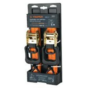 Set of 2 ratchet fasteners, maximum load 1000 kg