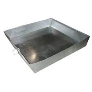 26 in. x 26 in x 2.   Drain Pan with CPVC Connector