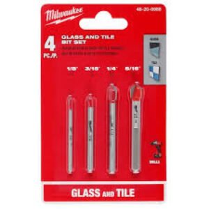 Milwaukee Carbide Natural Stone Drill Bit Set (4-Pack)