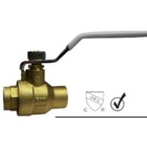 HYDRAPRO-50002-1-BRASS SWEAT BALL VALVERO BALL VALVE