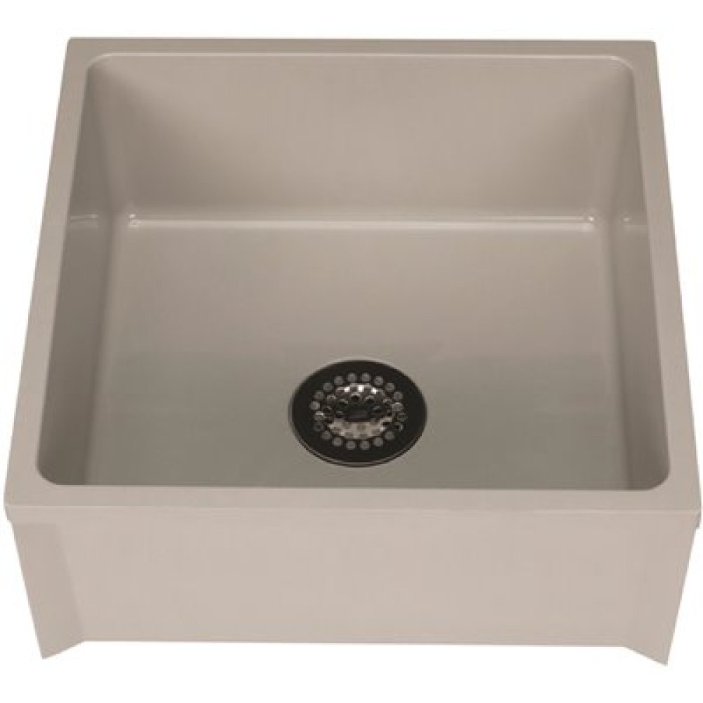 Zurn Z1996 24 in. x 24 in. Mop Basin with PVC Drain Assembly
