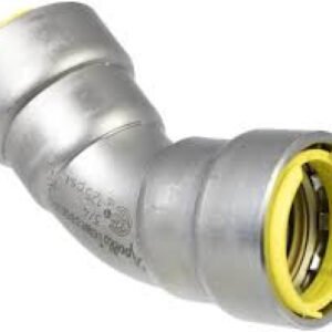1/2  PRF 45 ELBOW CARBON GAS